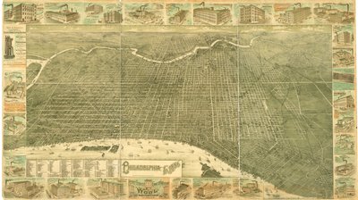 Philadelphia in 1886 by William, and McFetridge, John Burk